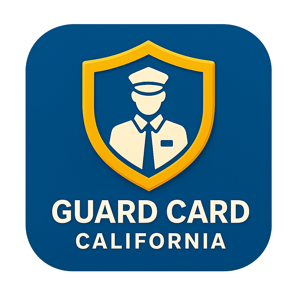 Guard Card California Logo - BSIS Security Guard Certification App